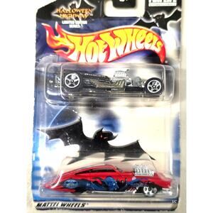 Hot Wheels Halloween Highway 2 Car Pack 2002 Ltd Edition Dragster Monster Car